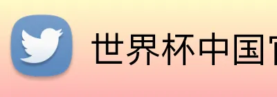 世界杯中国官方网站 Logo